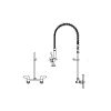 Delta 55P1513 Chrome Double Handle Pre-Rinse Wall Mount ...