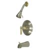 Satin Nickel/Polished Brass (PVD)