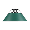 Matte Black / Pine Green Shades