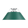Chrome / Pine Green Shades