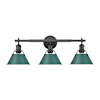 Matte Black / Pine Green Shades