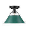 Matte Black / Pine Green Shades