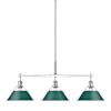 Chrome / Pine Green Shades