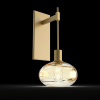 Gilded Brass / Optic Amber