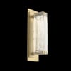 Gilded Brass / Linea Glass