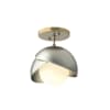 Modern Brass / Sterling / Opal