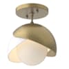 Modern Brass / White / Opal