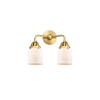 Satin Gold / Matte White