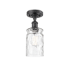 Matte Black / Clear Waterglass