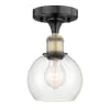 Black Antique Brass / Clear