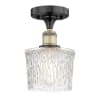 Black Antique Brass / Clear