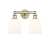 Antique Brass / Glossy White