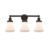 Oil Rubbed Bronze / Matte White