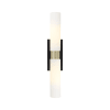 Black Antique Brass / Striped White