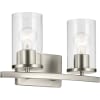 Brushed Nickel / Clear