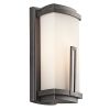 Kichler 49110AVI Anvil Iron Leeds Collection 1 Light 12