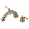 Brushed Nickel/Polished Brass