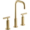 Vibrant Brushed Moderne Brass