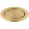 Vibrant Brushed Moderne Brass