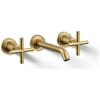 Vibrant Brushed Moderne Brass