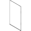 Replacement Glass Panel for Kohler K-702208-L-SHP Shower Door