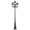 Oxford 4 Light Outdoor Post Light with Post Included