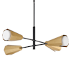 Black / Antique Brass