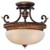 French Bronze with Gold Leaf Highlights