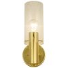Polished Brass / Clear Glass