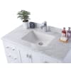 42" Marble Vanity Top with Backsplash for use with Miseno MV-PRM42W-WC Vanity Cabinet