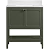 Deep Olive Green