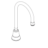 Replacement Spout Assembly for the Moen 8138 Faucet