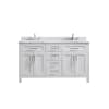 White / Carrara Marble Top