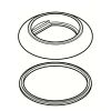 Marielle 34 Series Single Hose Ring with Gasket