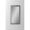 Mirrored with Satin Nickel Frame