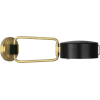 Satin Black / Modern Brass