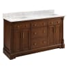 Antique Coffee / Carrara Marble