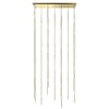 Satin Brass / White Optical