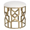 Crisp White / Brass