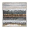 Neutral Layers / Silver Champagne Frame