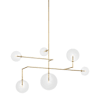 Hand-Rubbed Antique Brass / Clear Glass