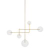Hand-Rubbed Antique Brass / Clear Glass
