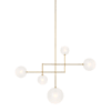 Hand-Rubbed Antique Brass / Soft Etched Glass