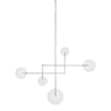 Polished Nickel / Clear Glass