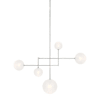 Polished Nickel / Soft Etched Glass