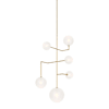 Hand-Rubbed Antique Brass / Soft Etched Glass