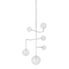 Polished Nickel / Clear Glass
