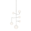 Polished Nickel / Soft Etched Glass