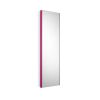 Mirrored Glass / Fuchsia Frame