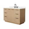 Light Straw / Giotto Quartz Top / Matte Black Hardware